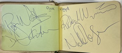 Lot 187 - BINGLEY HALL AUTOGRAPH BOOK TO INCLUDE PINK FLOYD, ROLLING STONES, QUEEN, GENESIS, YES, BLACK SABBATH & MORE.