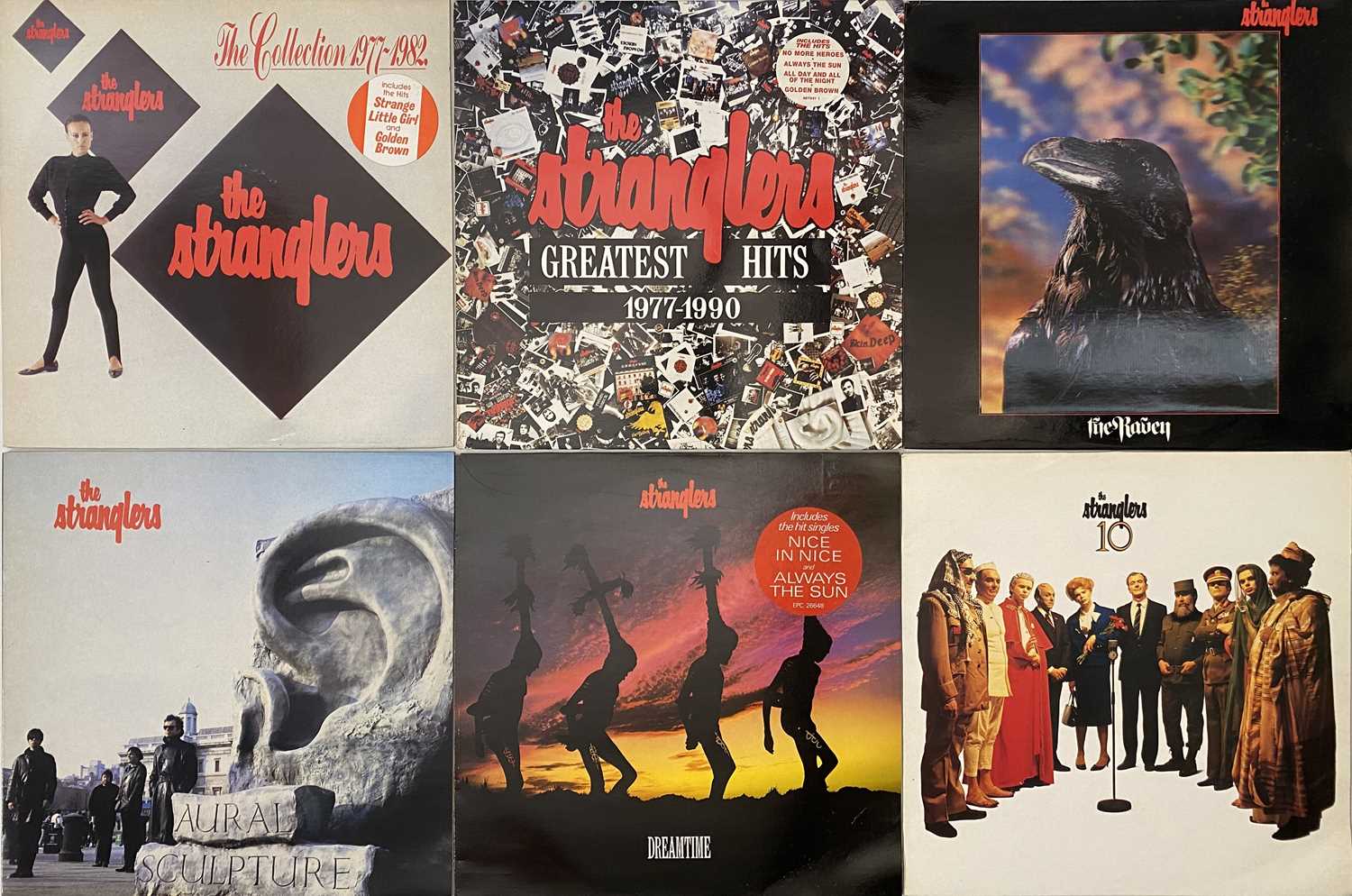 Lot 55 - THE STRANGLERS - LP PACK