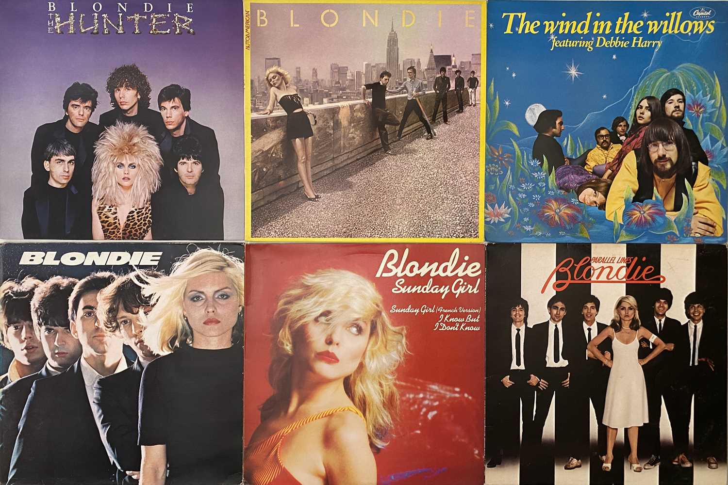 Lot 63 - BLONDIE AND RELATED - LP PACK