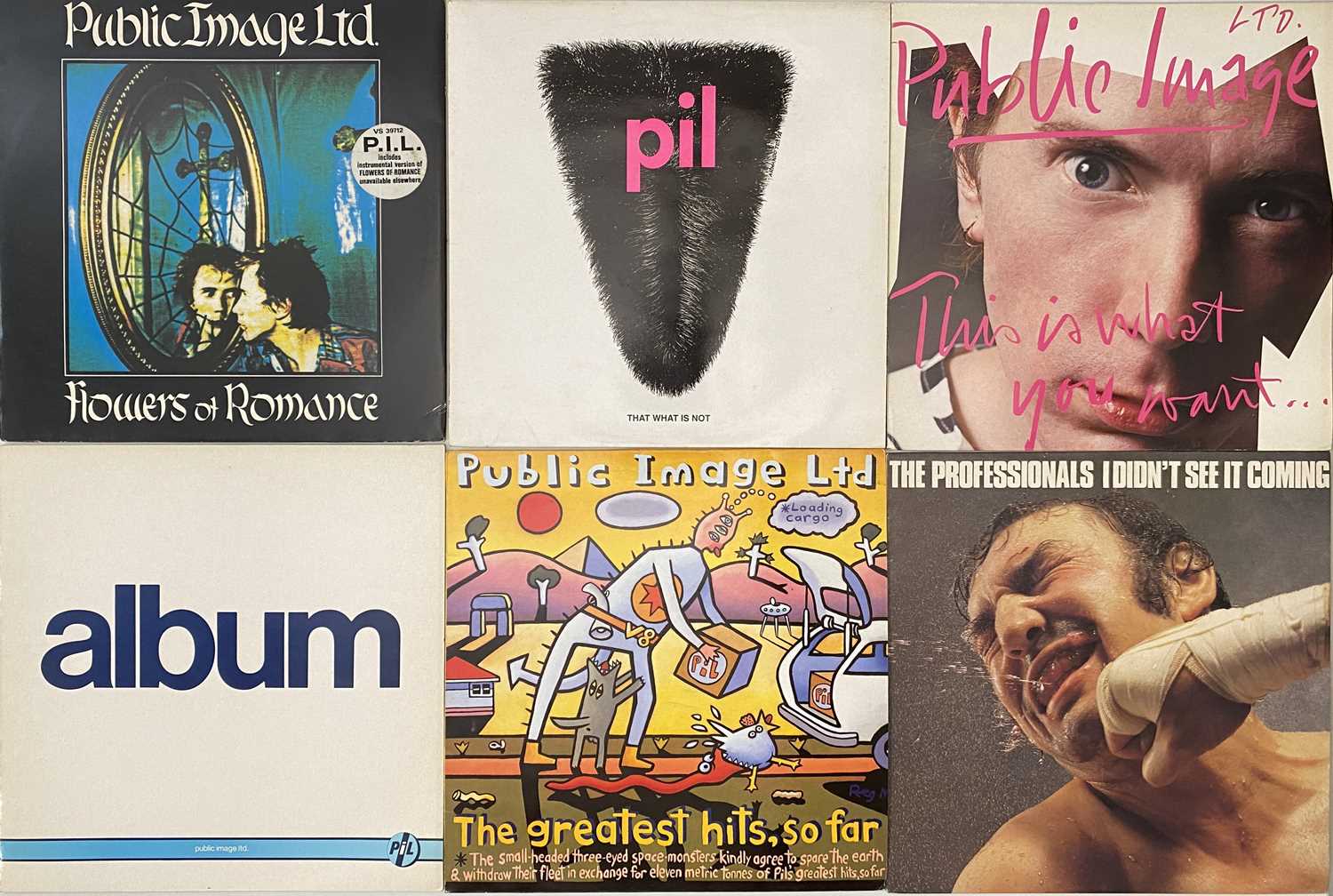 Lot 64 - PUBLIC IMAGE LTD AND RELATED - LP PACK