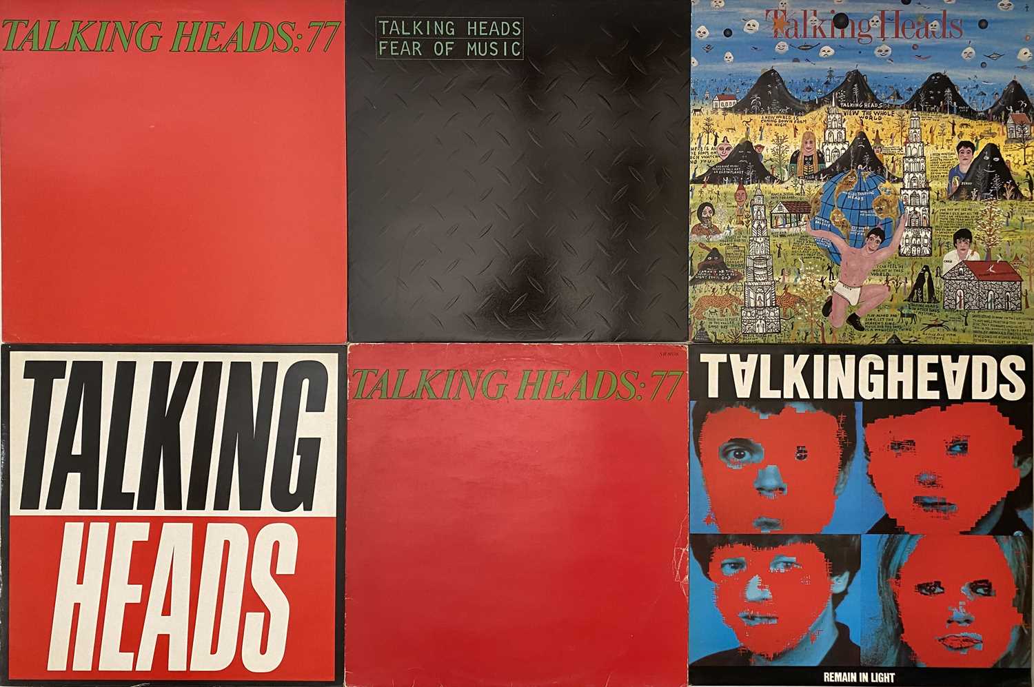 Lot 67 - TALKING HEADS/ WAVE - LP COLLECTION