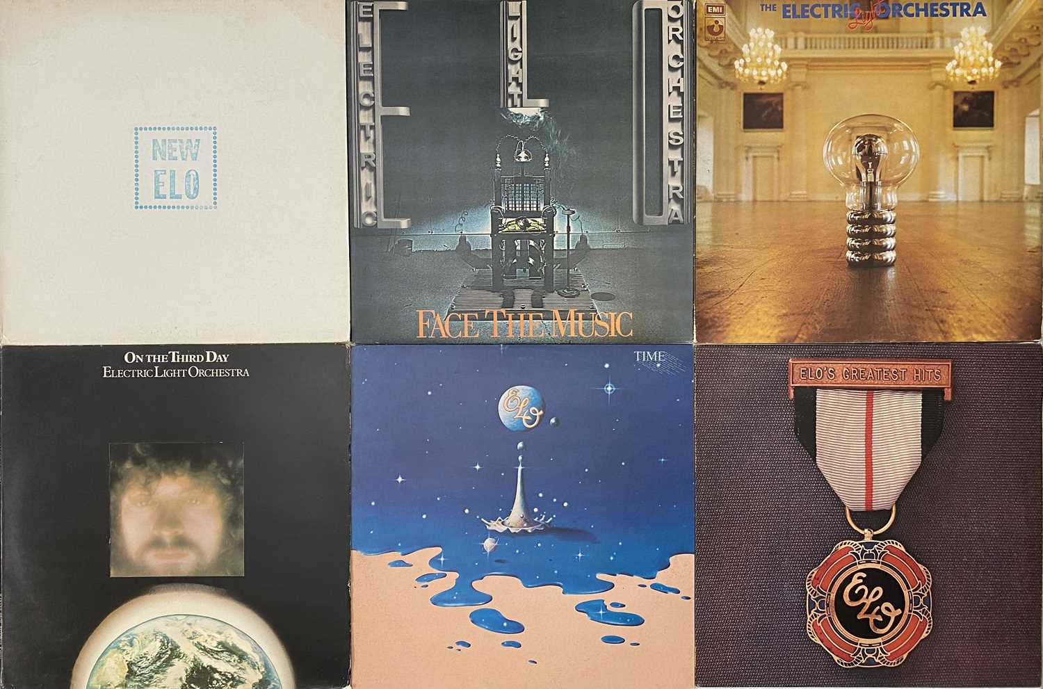 Lot 69 - ELO/ BEE GEES/ SLADE - LP COLLECTION