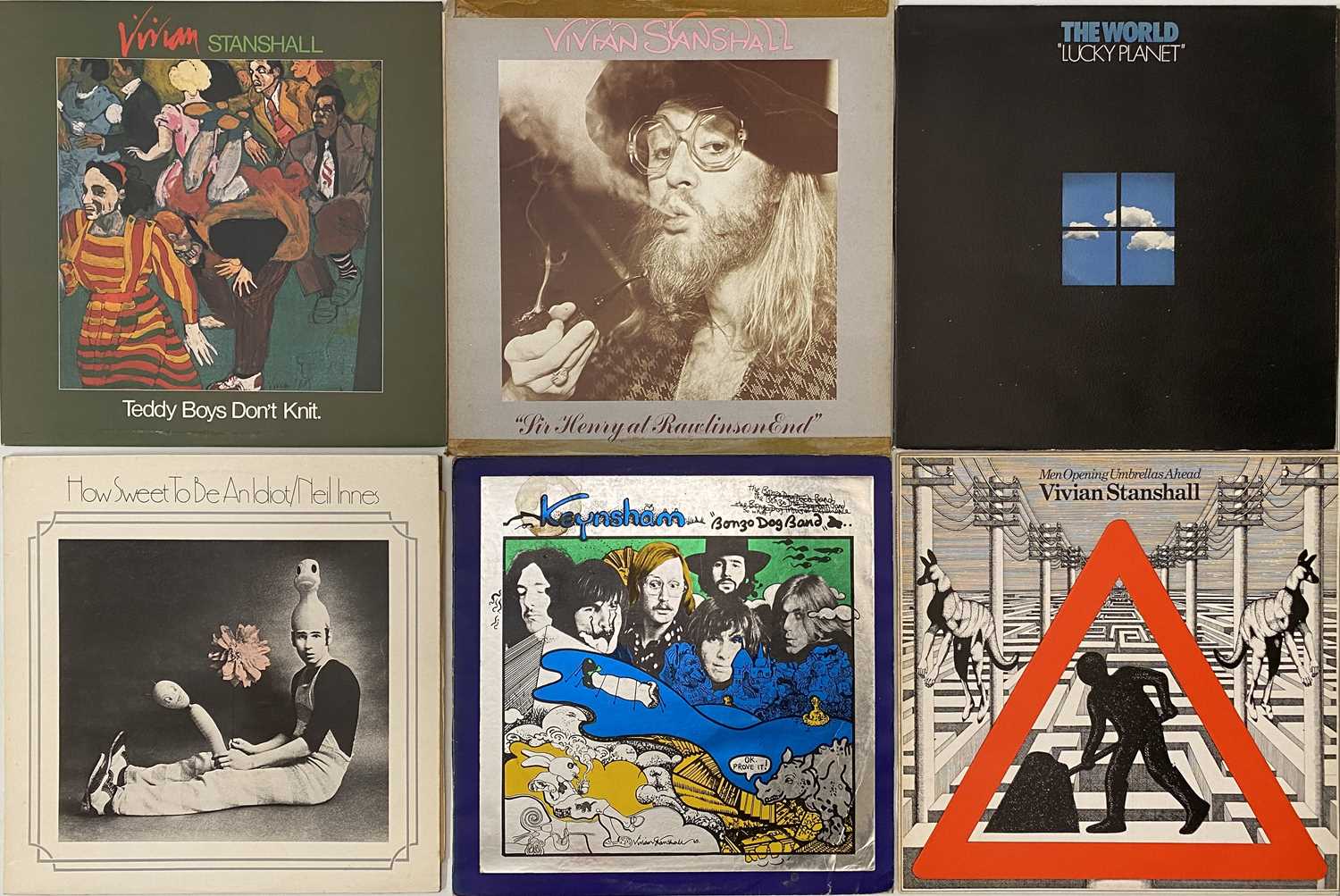 Lot 74 - BONZO DOG BAND AND RELATED - LP COLLECTION