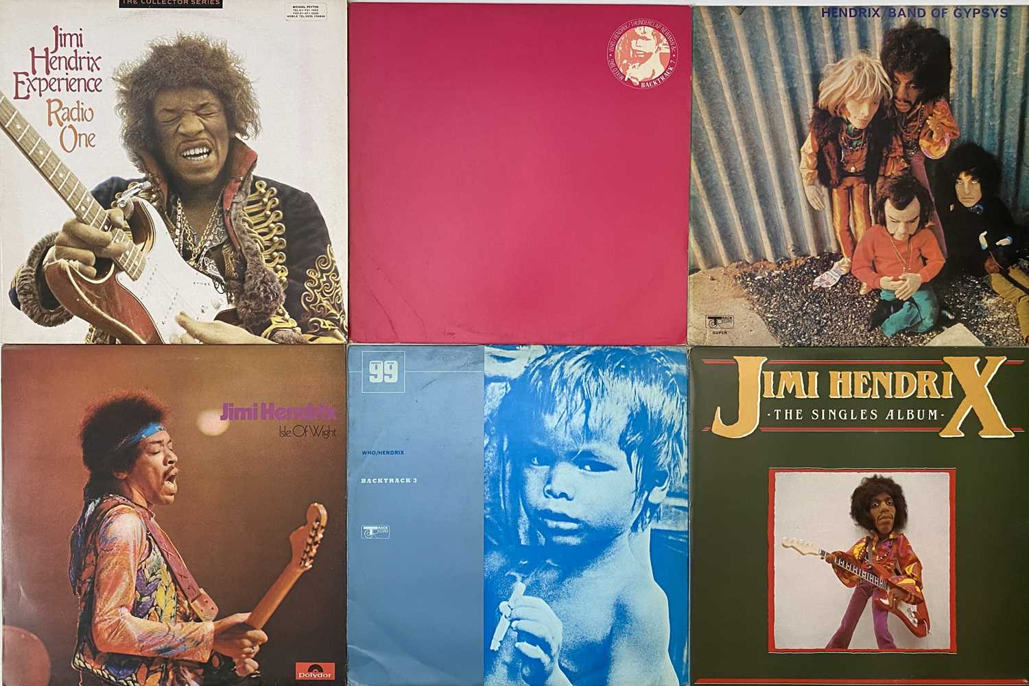 Lot 79 - HENDRIX/ DOORS AND RELATED - LP COLLECTION