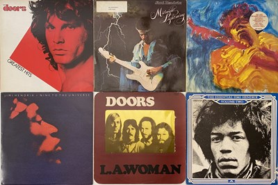Lot 79 - HENDRIX/ DOORS AND RELATED - LP COLLECTION
