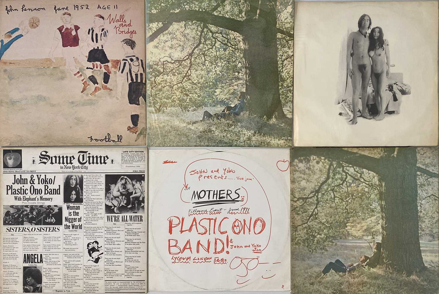 Lot 83 - JOHN LENNON/ YOKO ONO - LP PACK