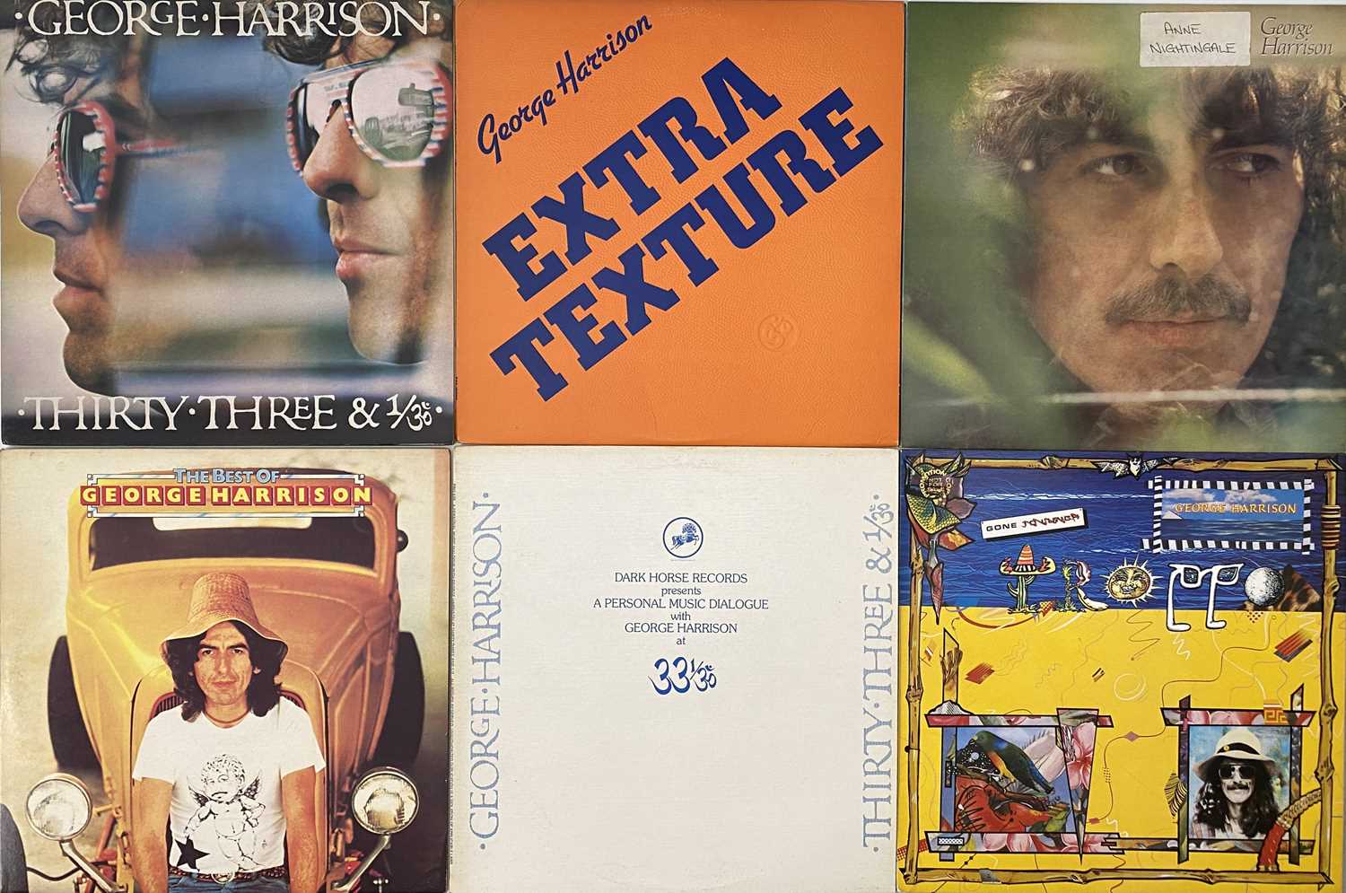 Lot 84 - GEORGE/ RINGO/ BEATLES AND RELATED - LP PACK