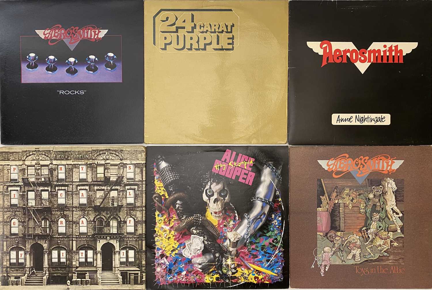 Lot 86 - HEAVY ROCK/ METAL - LP COLLECTION