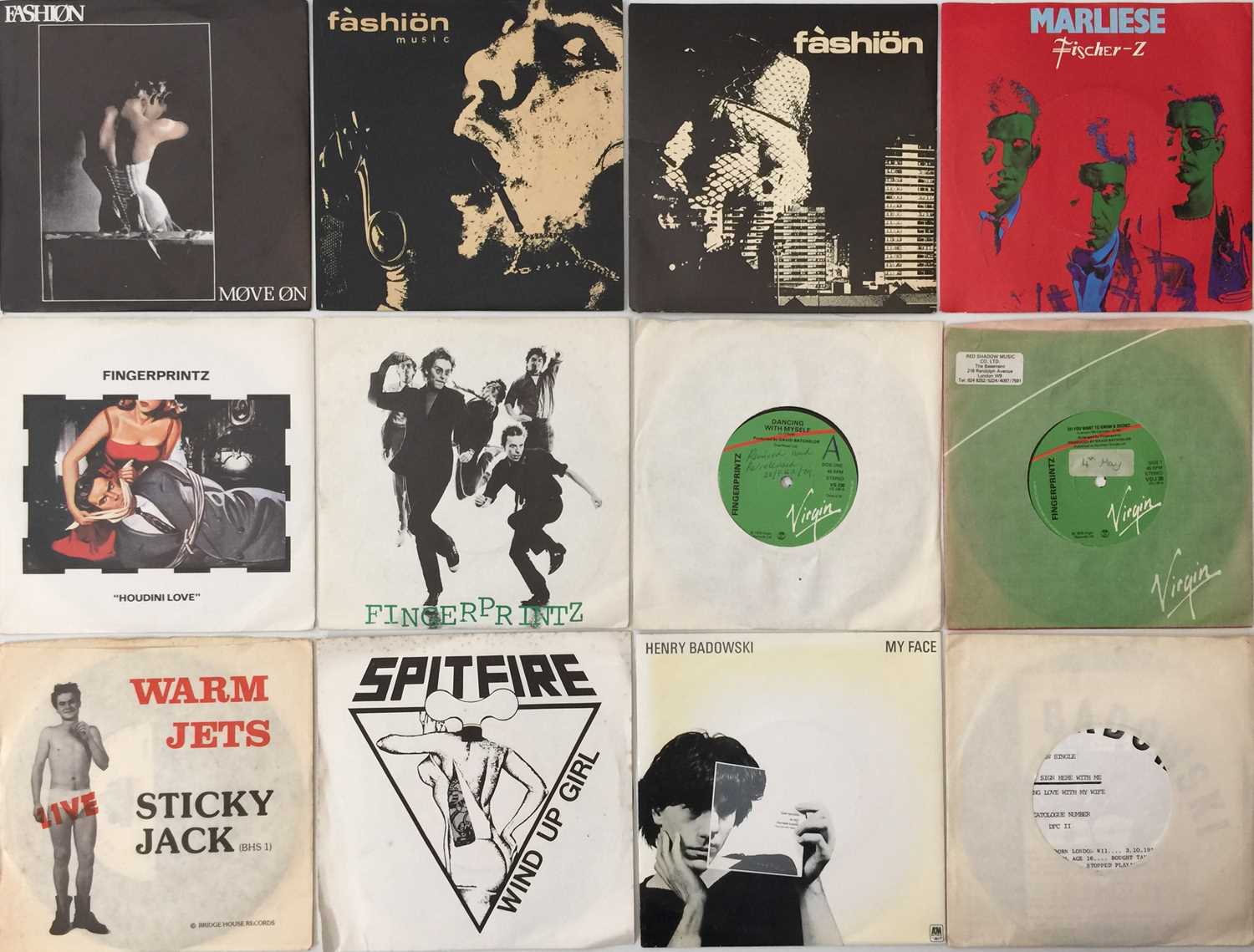 Lot 99 - WAVE/ SYNTH/ ALT - 7" COLLECTION