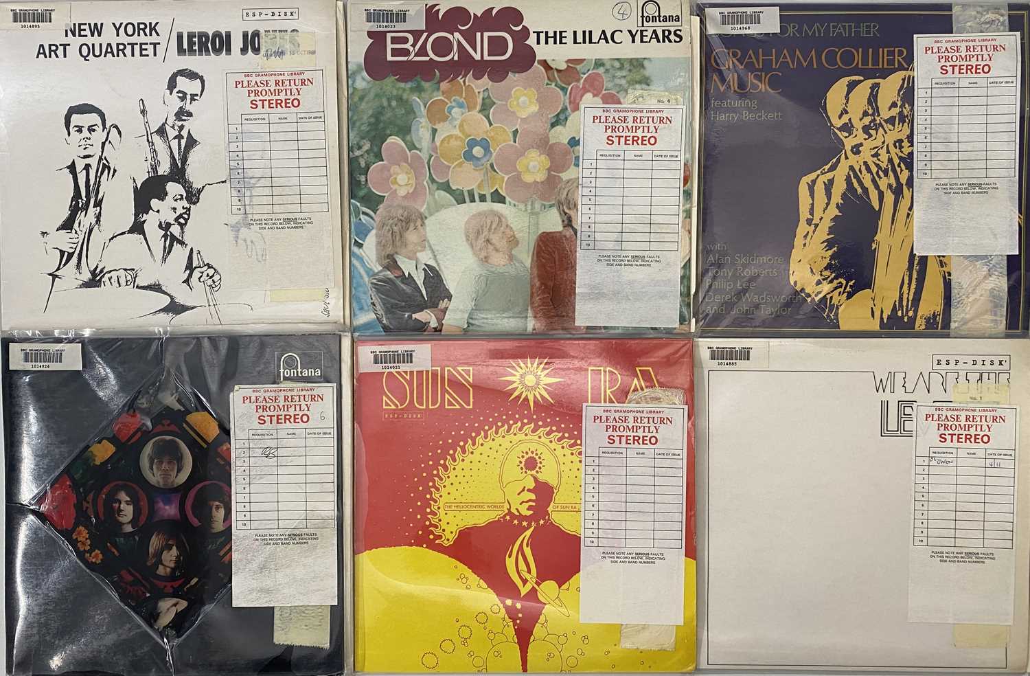 Lot 56 - FONTANA - PSYCH / FOLK / JAZZ - LP COLLECTION (INC RARITIES)