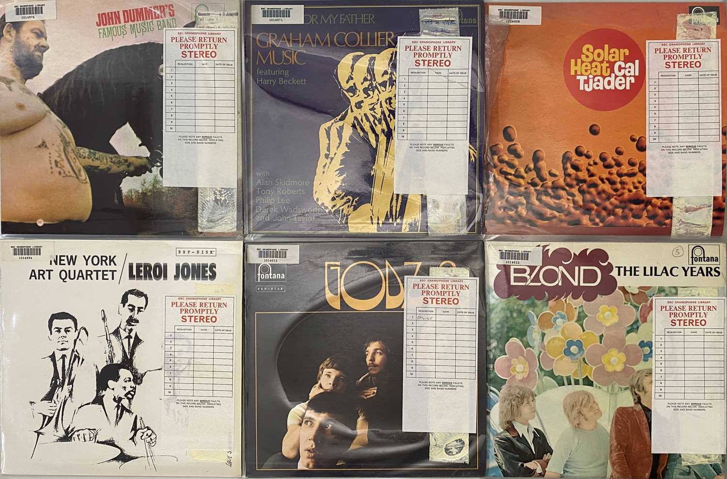 Lot 57 - FONTANA - PSYCH / FOLK / JAZZ - LP COLLECTION (INC RARITIES)