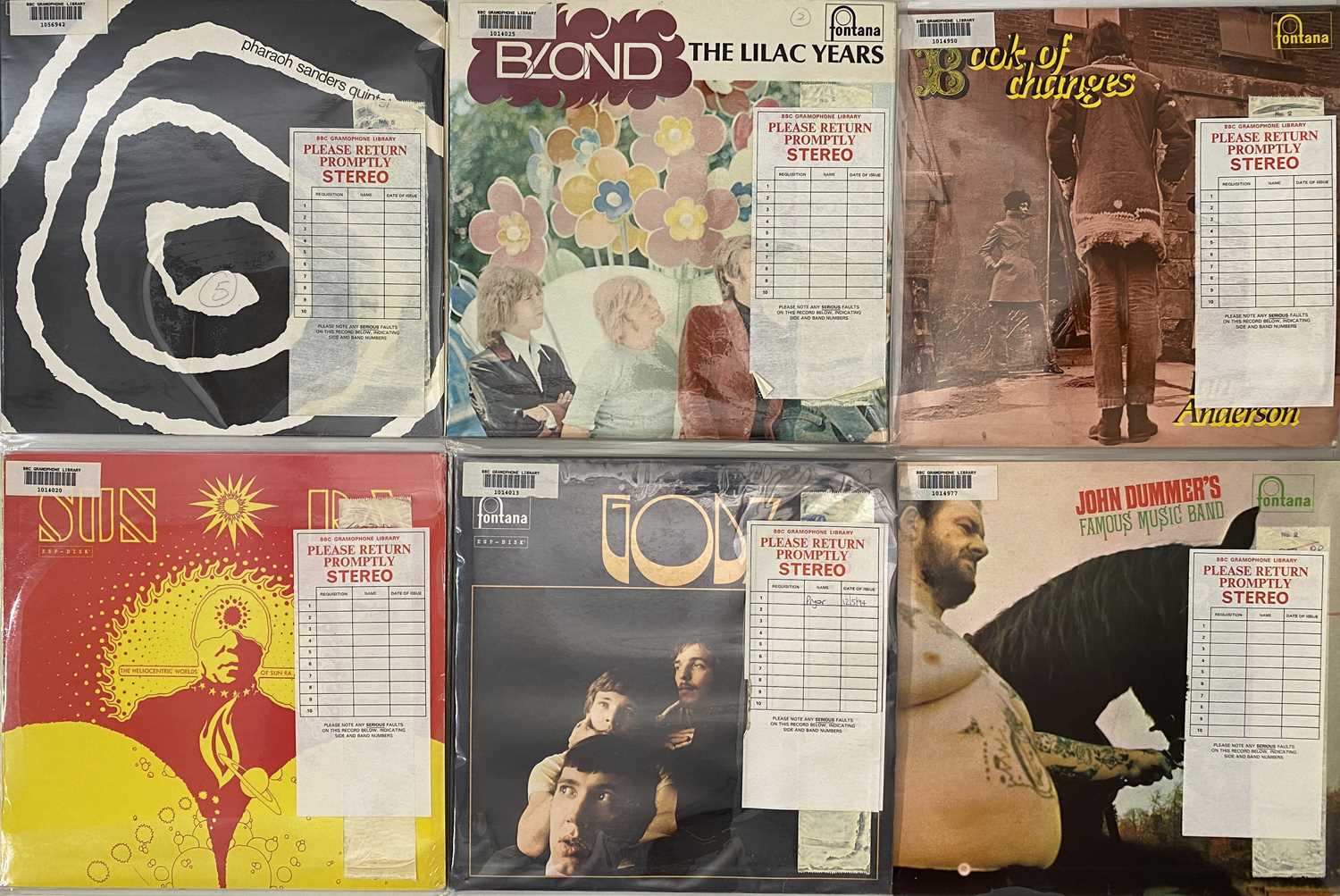 Lot 58 - FONTANA - PSYCH / FOLK / JAZZ - LP COLLECTION (INC RARITIES)