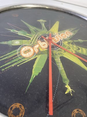 Lot 250 - THE ORB - ORBLIVION PROMOTIONAL CLOCK.