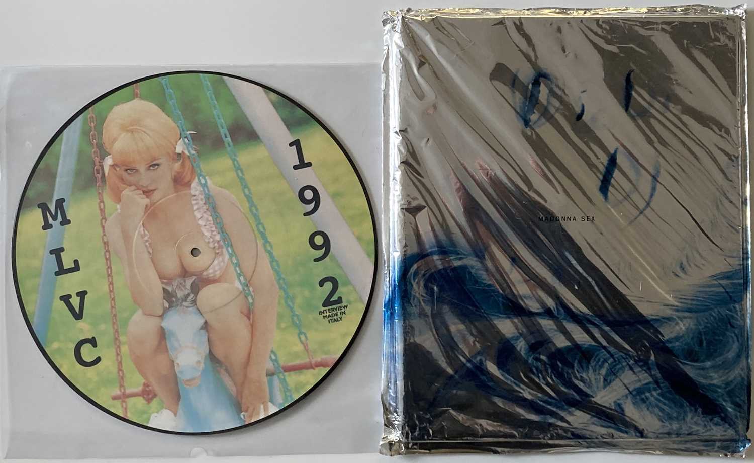 Lot 64 - MADONNA SEX BOOK AND INTERVIEW DISC.