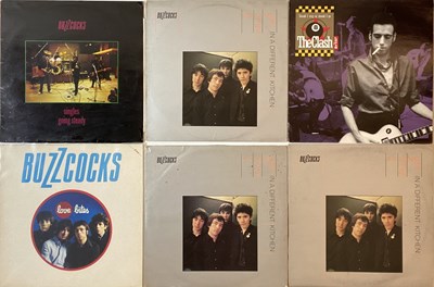 Lot 949 - THE CLASH/BUZZCOCKS - LP COLLECTION