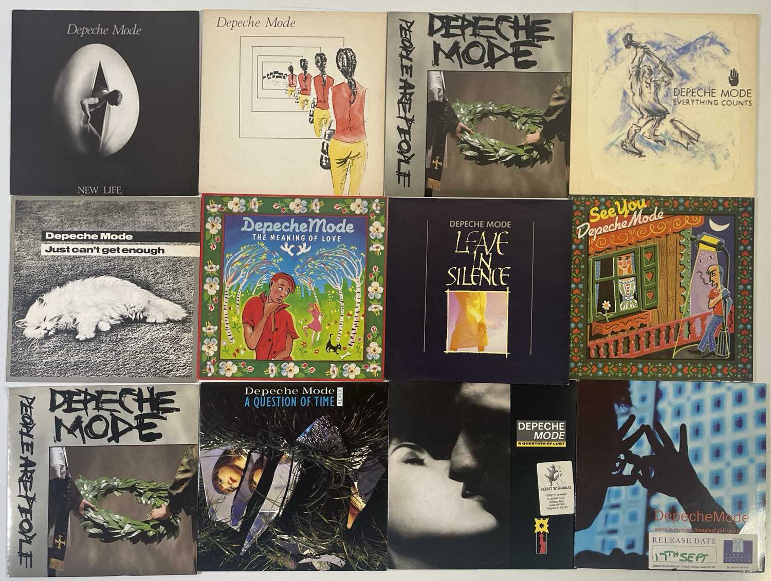Lot 121 - DEPECHE MODE - 7" PACK