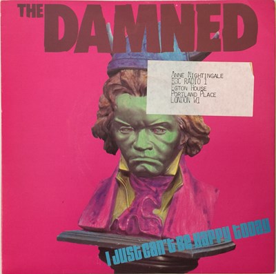Lot 134 - THE DAMNED - I JUST CAN'T BE HAPPY DJ EDIT 7" (UK PUNK - CHISWICK - LABEL MISPRING - CHIS 120)
