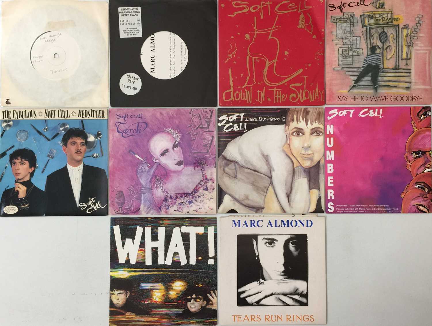 Lot 138 - MARC ALMOND/ SOFT CELL - 7" PACK (INC WHITE LABEL)
