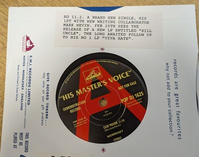 Lot 143 - MORRISSEY/ THE SMITHS - 7" PACK (INC PRESS RELEASES/ DEMOS)