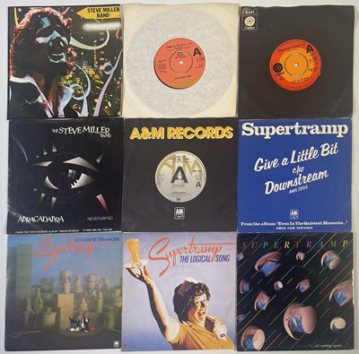 Lot 187 - TOM PETTY/ STEVE MILLER BAND/ SUPERTRAMP - 7" PACK