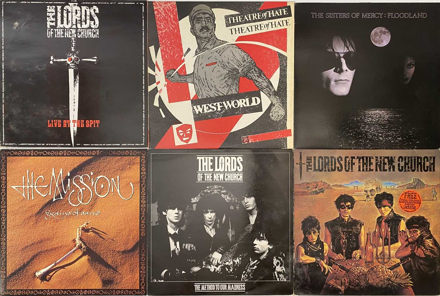 Lot 190 - 4AD/ GOTH/ ALT - LP/ 7" PACK (INC PROMOS)