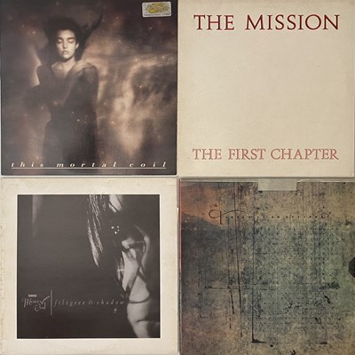Lot 190 - 4AD/ GOTH/ ALT - LP/ 7" PACK (INC PROMOS)