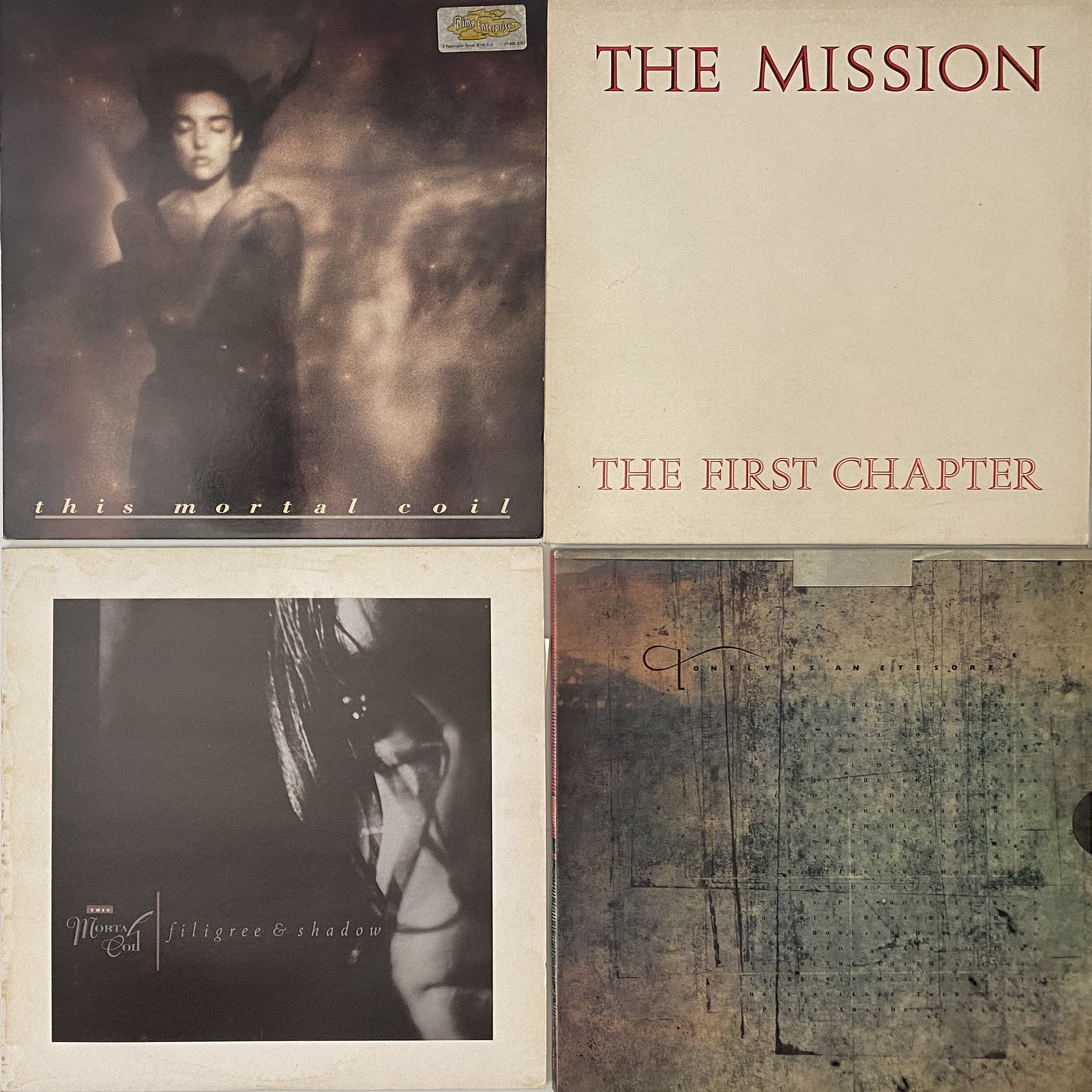 Lot 190 - 4AD/ GOTH/ ALT - LP/ 7