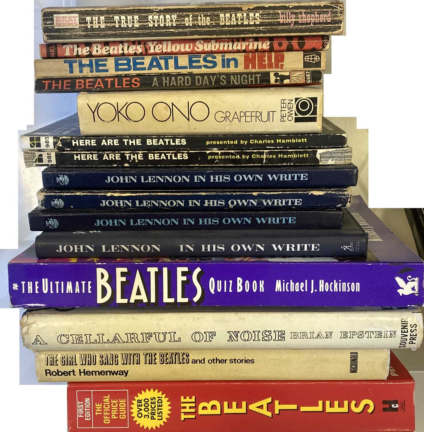 Lot 161 - BEATLES BOOKS.