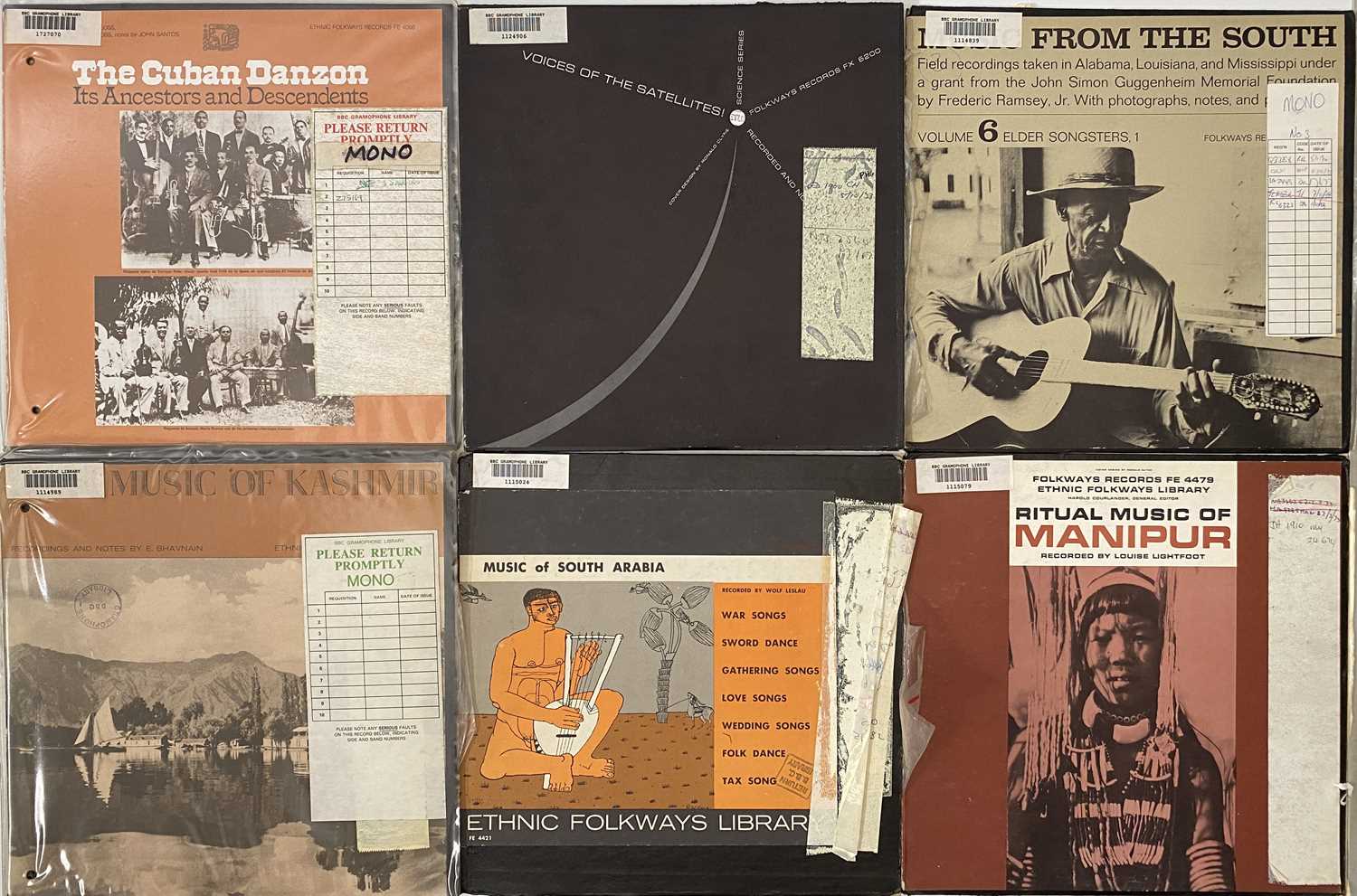 Lot 101 - FOLKWAYS - LP COLLECTION