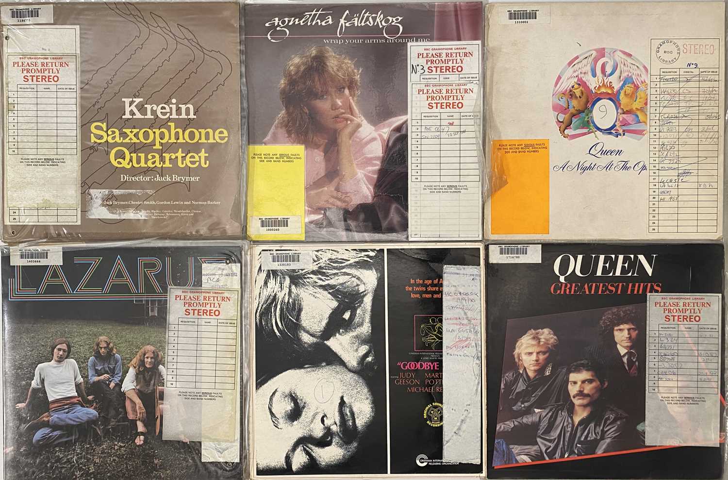 Lot 76 - 600 LPs FROM THE BBC ARCHIVE (INC ROCK / POP / SOUL / FOLK / JAZZ / CLASSICAL AND MORE)