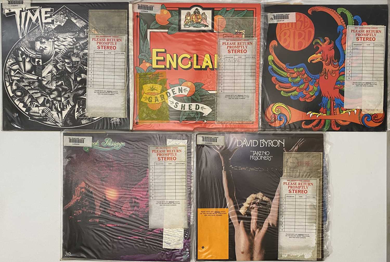 Lot 111 - PROGRESSIVE ROCK - LP COLLECTABLES