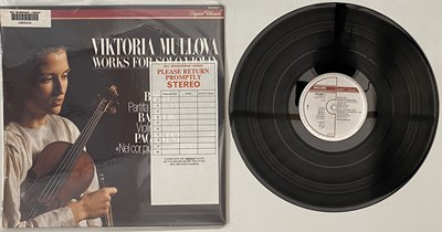 Lot 159 - VIKTORIA MULLOVA - WORKS FOR SOLO VIOLIN BY BARTOK, BACH & PAGA (PHILIPS 420 948-1)