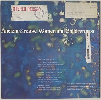 Lot 161 - ANCIENT GREASE - WOMEN AND CHILDREN FIRST LP (6338 033 - UK ORIGINAL)