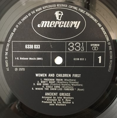 Lot 161 - ANCIENT GREASE - WOMEN AND CHILDREN FIRST LP (6338 033 - UK ORIGINAL)