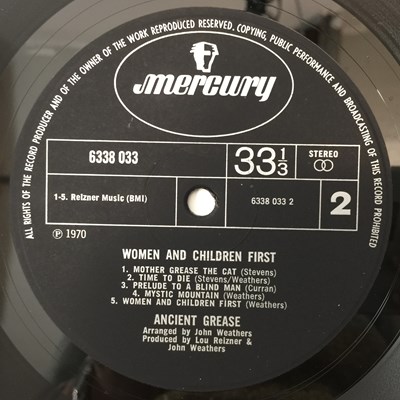 Lot 161 - ANCIENT GREASE - WOMEN AND CHILDREN FIRST LP (6338 033 - UK ORIGINAL)