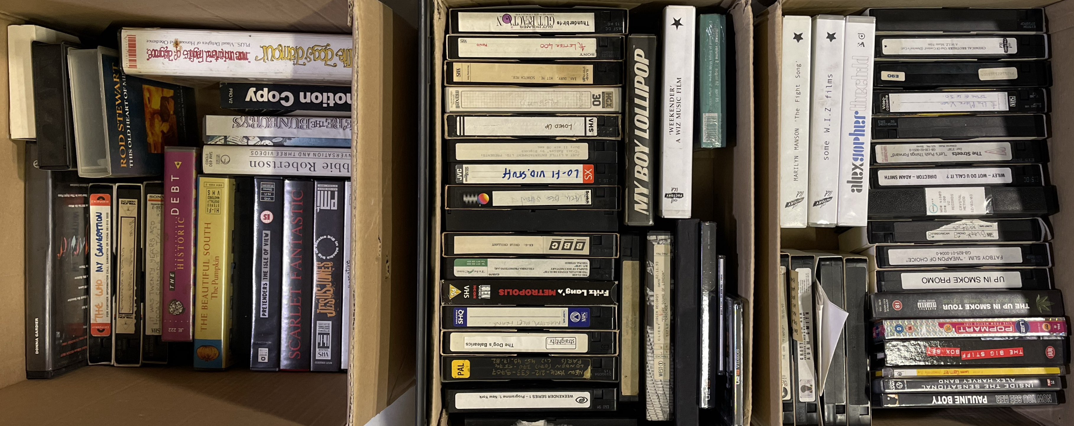 Lot 409 - ANNIE'S VHS COLLECTION - PROMOS AND MORE.