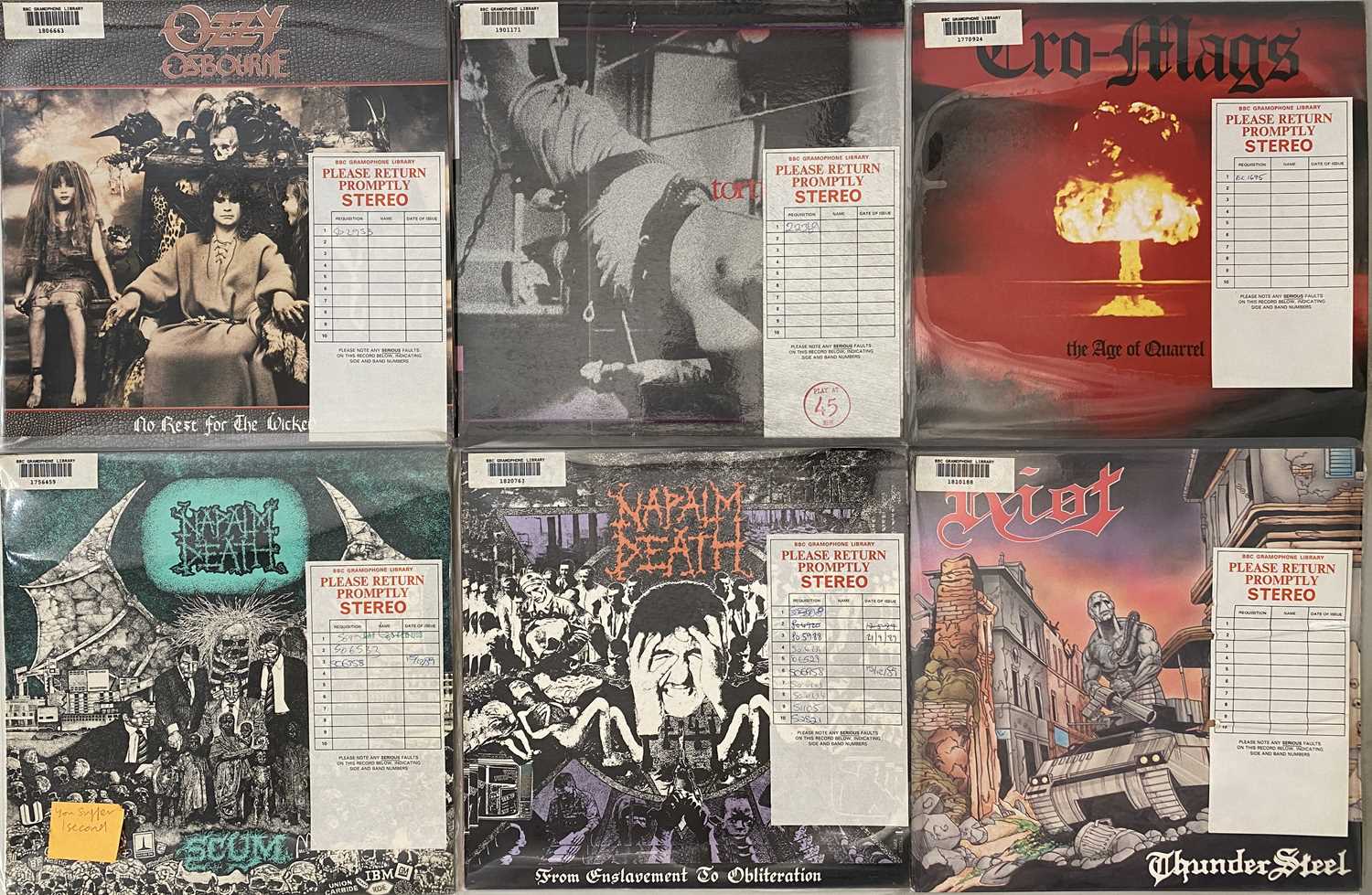 Lot 127 - METAL - LP COLLECTION