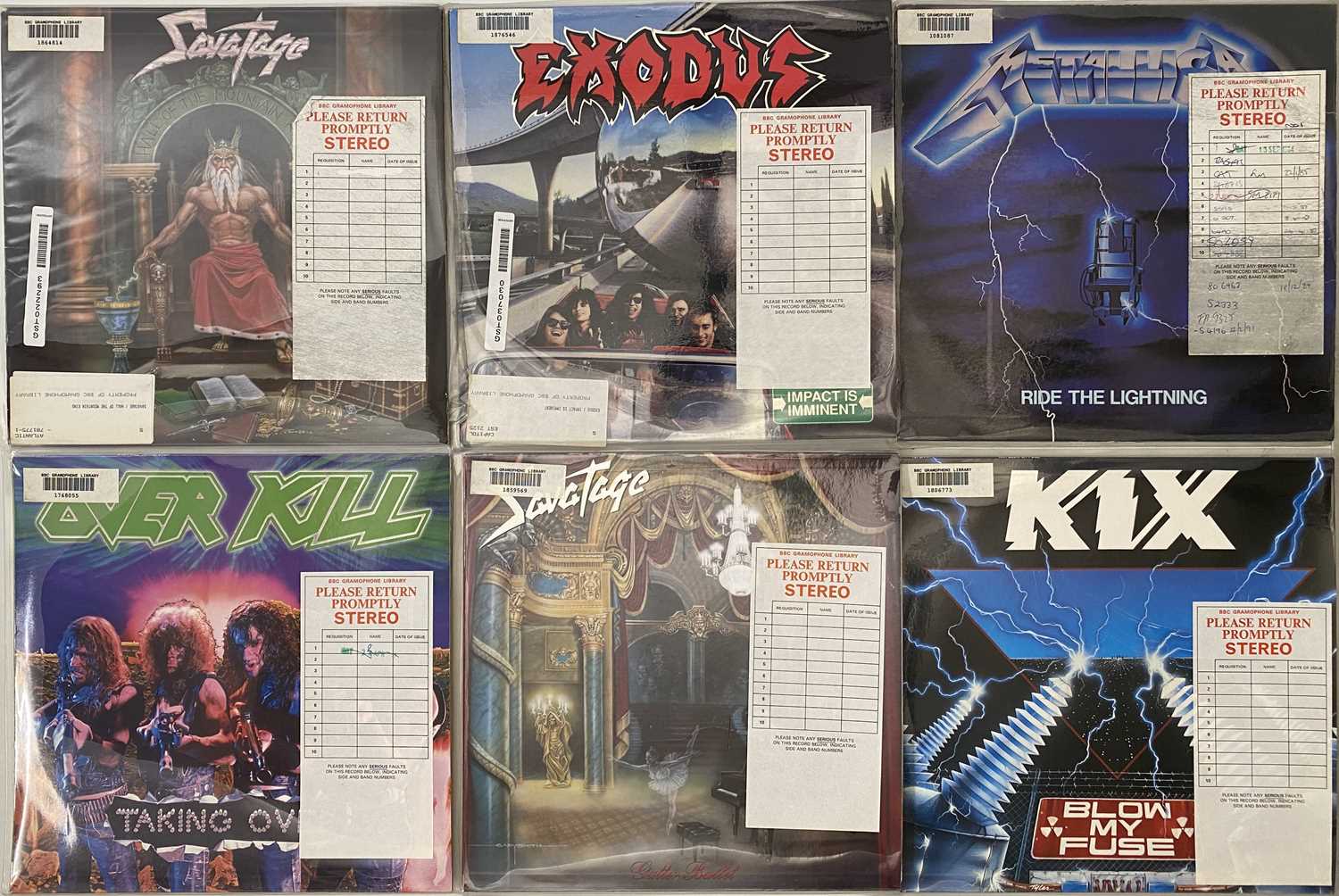 Lot 128 - METAL - LP COLLECTION