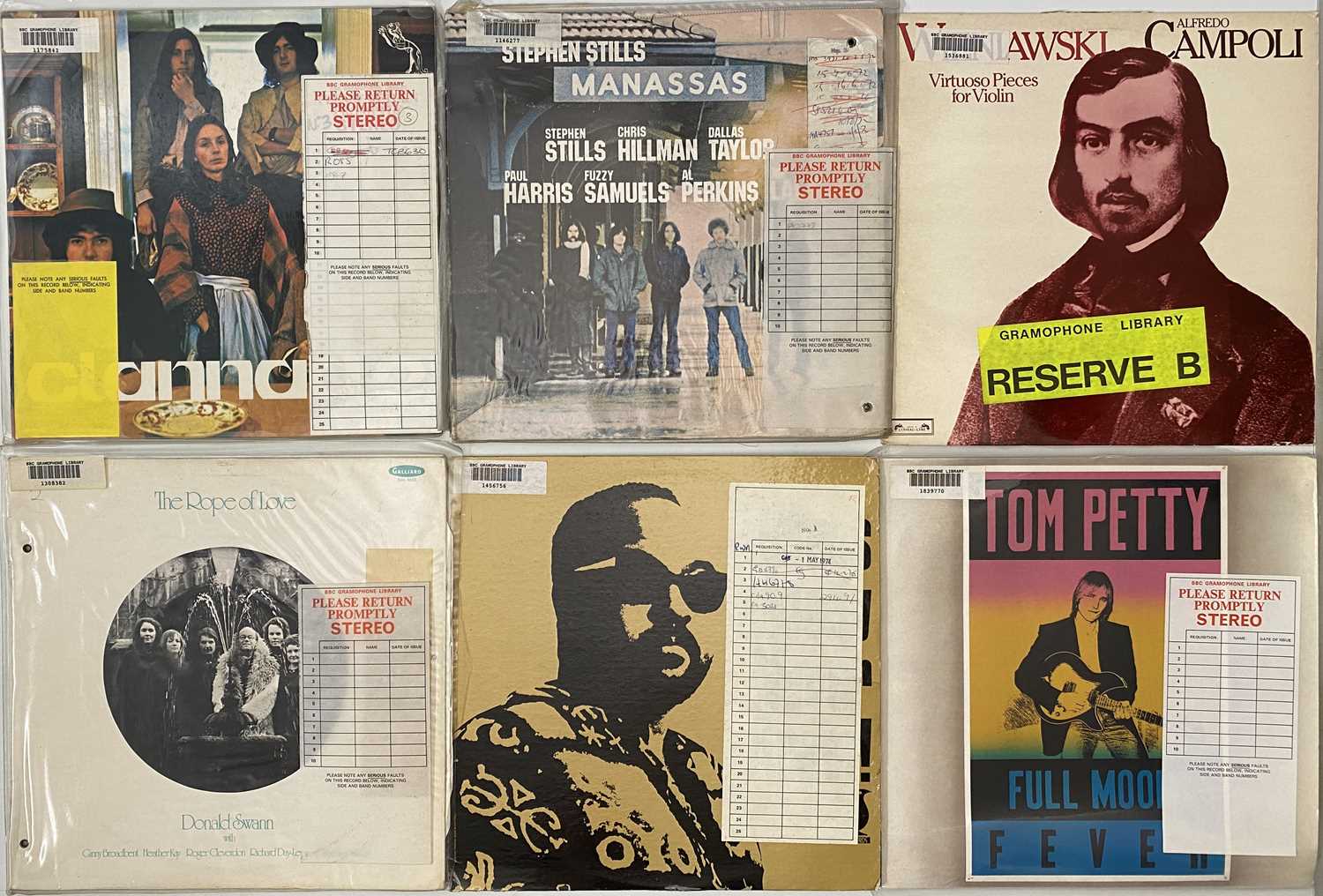 Lot 78 - 600 LPs FROM THE BBC ARCHIVE (INC ROCK / POP / SOUL / FOLK / JAZZ / CLASSICAL AND MORE)