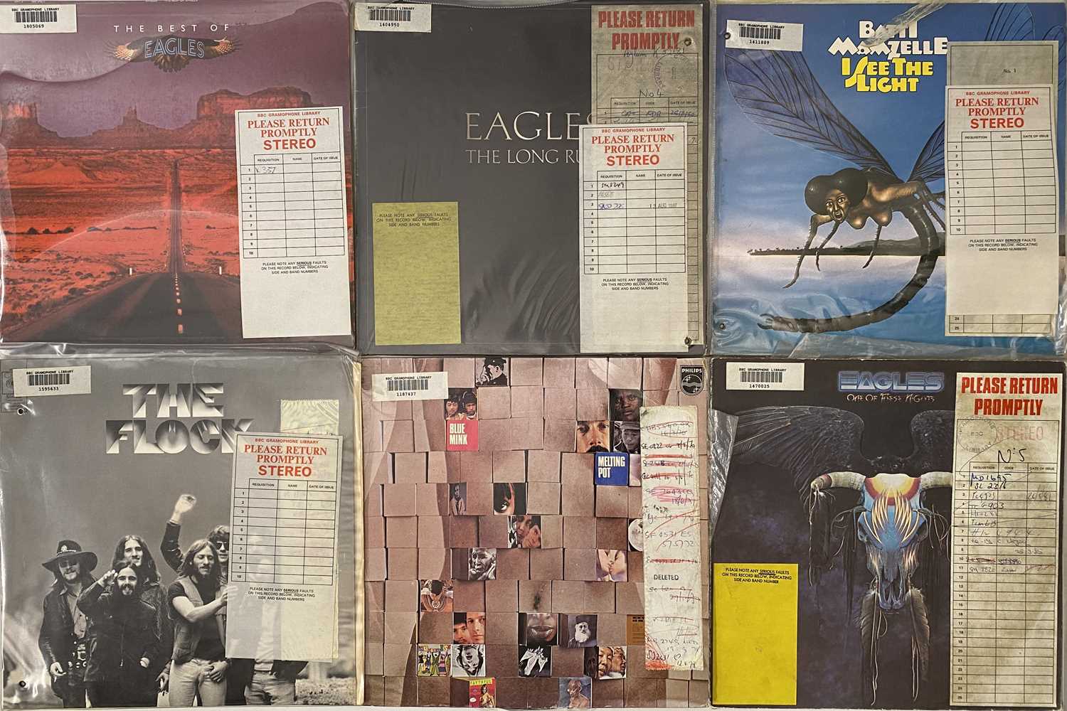 Lot 81 - 600 LPs FROM THE BBC ARCHIVE (INC ROCK / POP / SOUL / FOLK / JAZZ / CLASSICAL AND MORE)