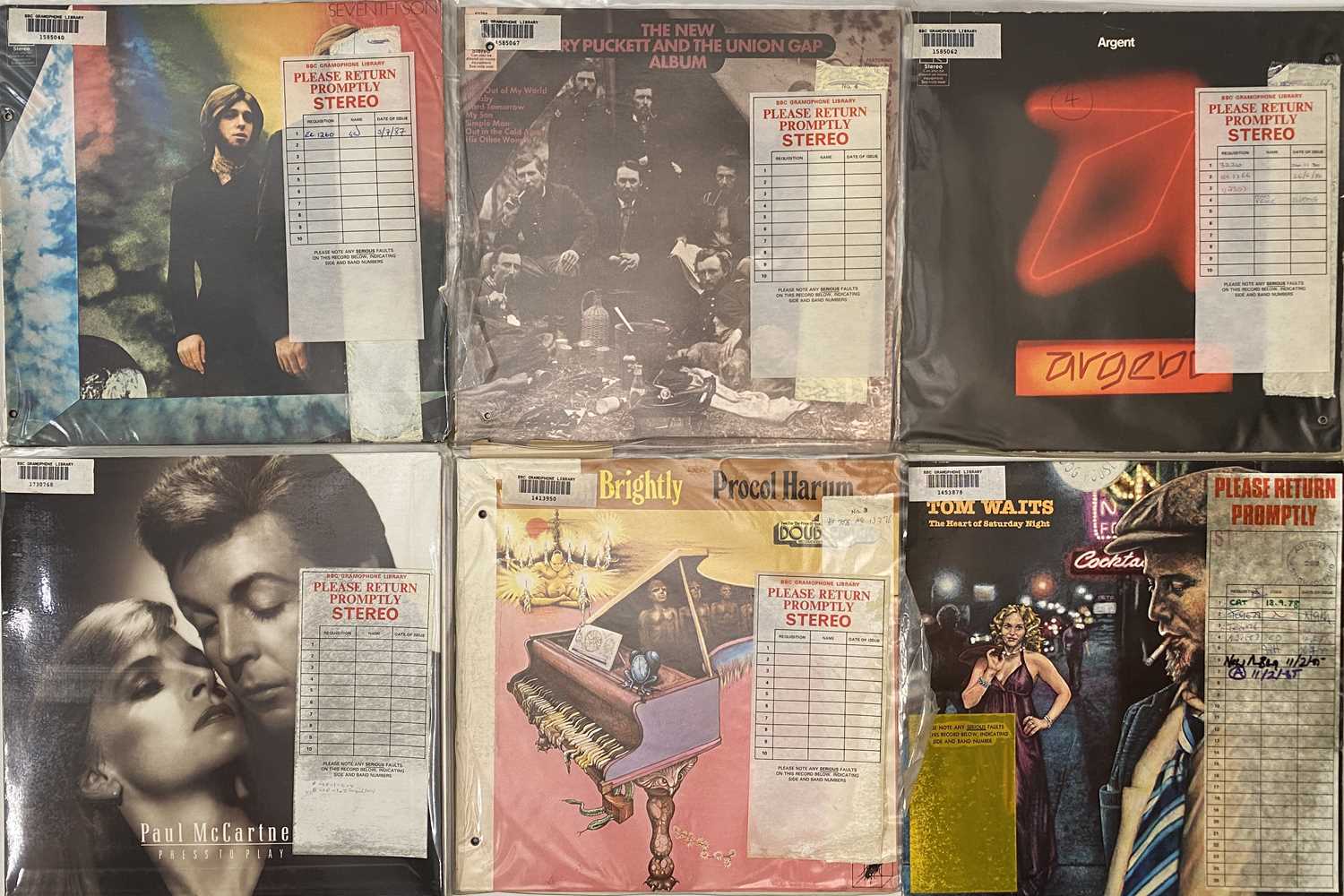Lot 83 - 600 LPs FROM THE BBC ARCHIVE (INC ROCK / POP / SOUL / FOLK / JAZZ / CLASSICAL AND MORE)
