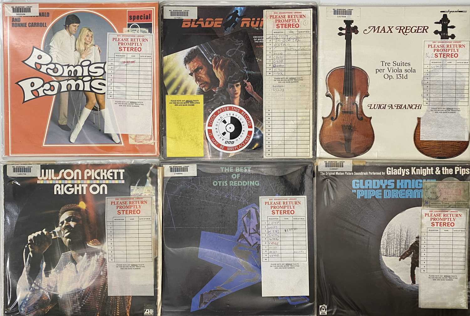 Lot 84 - 600 LPs FROM THE BBC ARCHIVE (INC ROCK / POP / SOUL / FOLK / JAZZ / CLASSICAL AND MORE)
