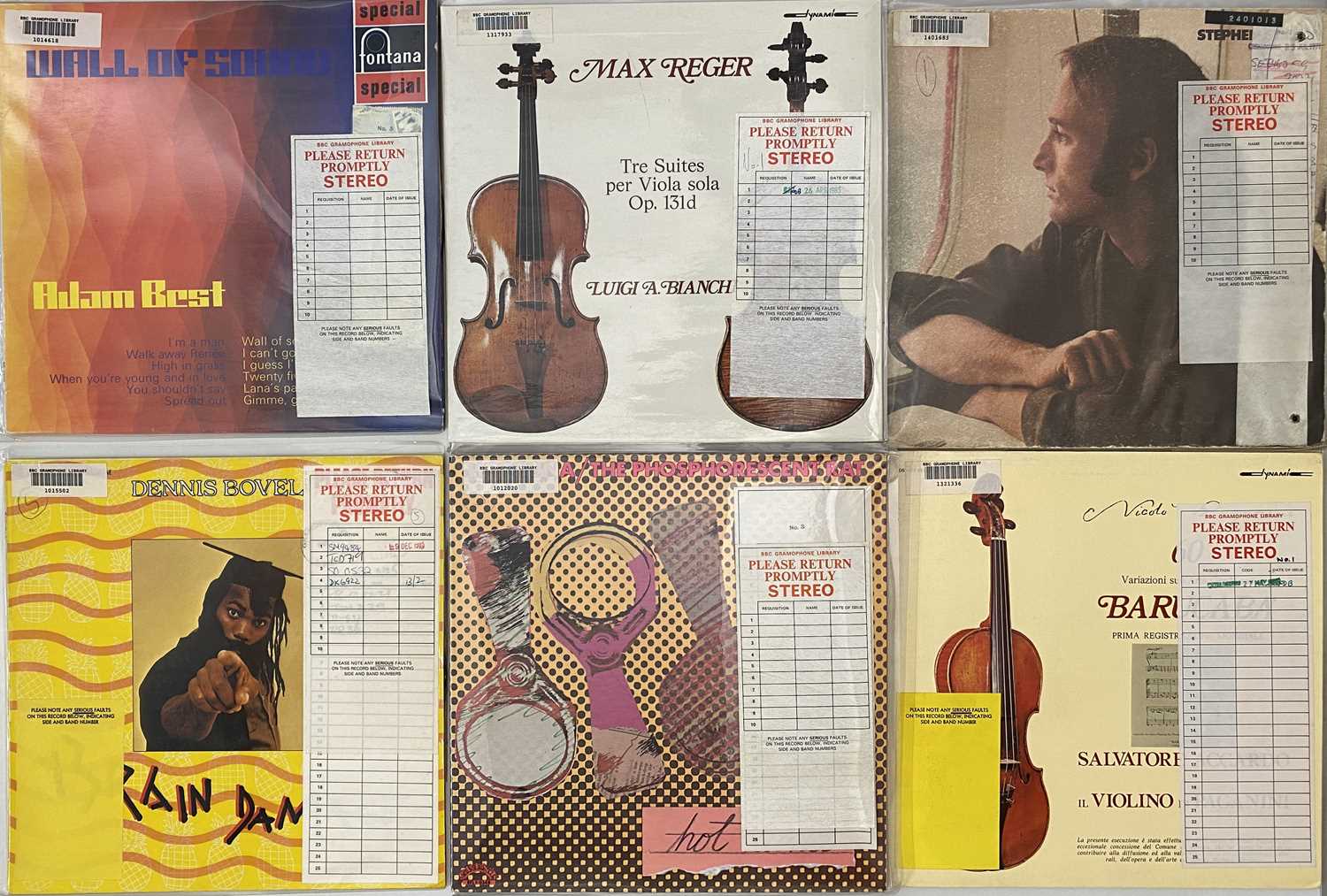 Lot 87 - 600 LPs FROM THE BBC ARCHIVE (INC ROCK / POP / SOUL / FOLK / JAZZ / CLASSICAL AND MORE)