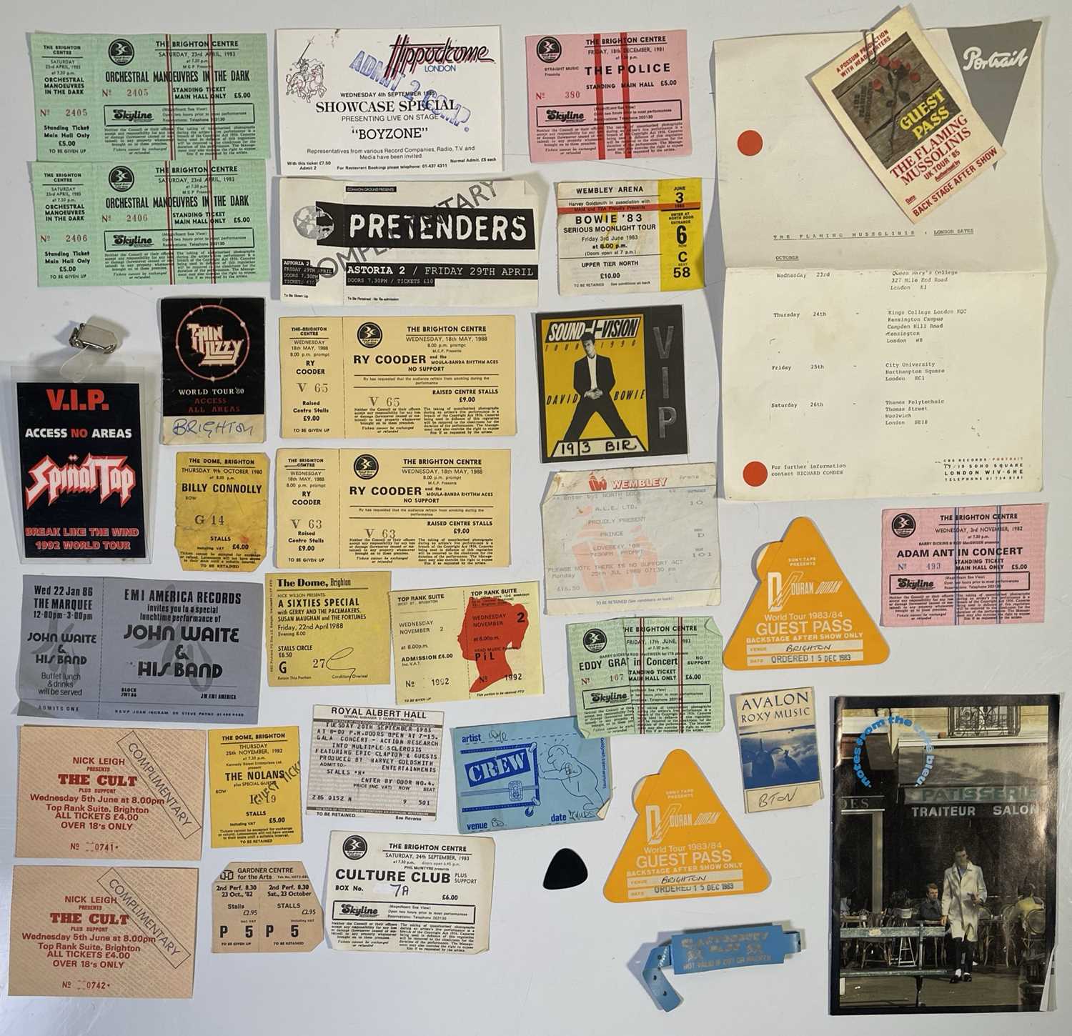 Lot 284 - PROGRAMME AND TICKET COLLECTION.
