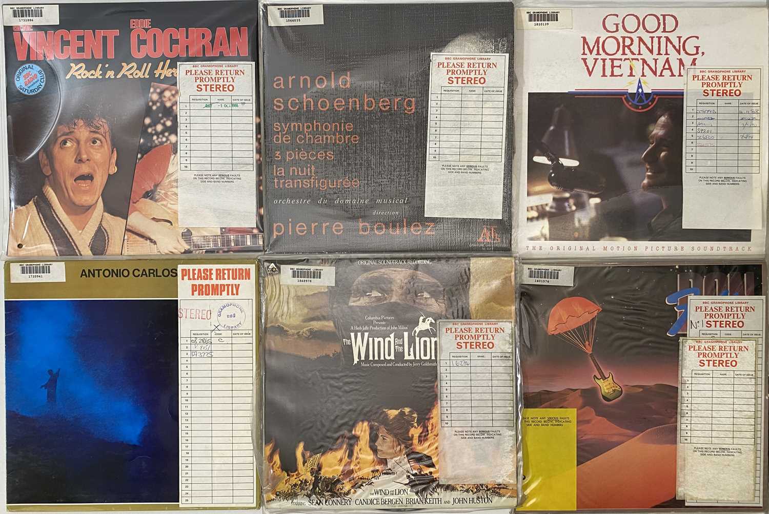 Lot 140 - 600 LPs FROM THE BBC ARCHIVE (INC ROCK / POP / SOUL / FOLK / JAZZ / CLASSICAL AND MORE)