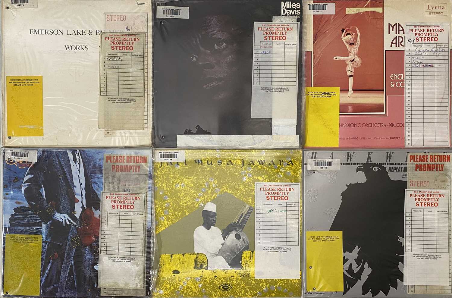 Lot 141 - 600 LPs FROM THE BBC ARCHIVE (INC ROCK / POP / SOUL / FOLK / JAZZ / CLASSICAL AND MORE)