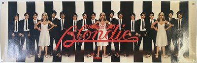 Lot 177 - BLONDIE POSTERS - PARALLEL LINES / AUTOAMERICAN.