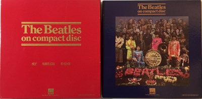 Lot 87 - THE BEATLES - ON COMPACT DISC HMV CD SETS