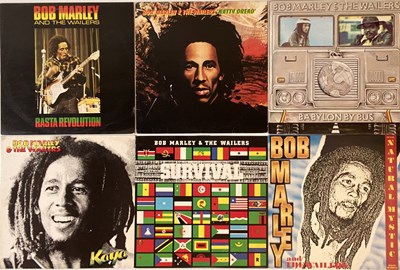 Lot 258 - BOB MARLEY & THE WAILERS - UK PRESSING LP/12'' COLLECTION