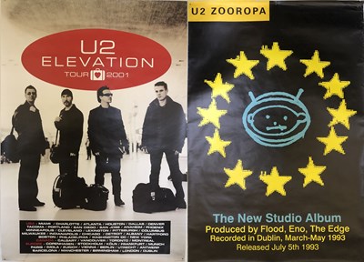 Lot 1320132 - U2 PROMO POSTERS.